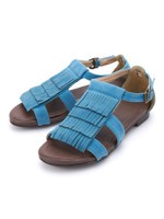 ＰＪ／フリンジサンダル/ブルー