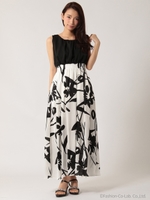 【カタログ掲載】プリント女神ワンピ/ホワイト