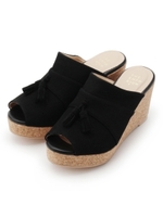 タッセルサボサンダル/ブラック(019)