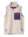 FAUX SHEARLING FLEECE VEST/ブラック