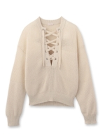 スピンドルリネンニット/ブラック(019)