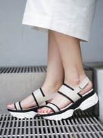 バックベルトスポーツサンダル/マスタード