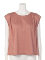 シンプルカットソー/レンガ