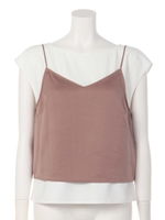 レイヤードキャミＳＥＴ/ブラック