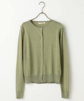 クルーネックカーディガン