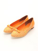 【vanitybeauty】【Fruits series】ポインテッドフラットシューズ/グリーン