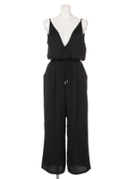 【chille anap】ヴィンテージサテンオールインワン/WH