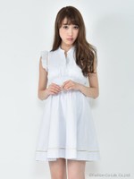 ピコレースフレアワンピース/マルチ