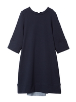 BACK RIBBON DRESS/バーガンディ