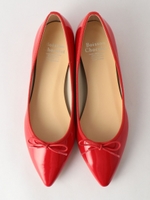 BFC E ポインテッドバレエフラット/Silver