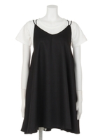 【chille anap】Tシャツ&キャミワンピース SET/IV