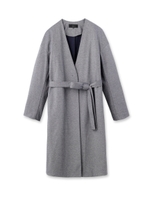 ダブルフェイスポンチジャケット/ネイビー(093)