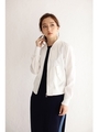 【AZUL by moussy】コットンライトMA1/O/WHT