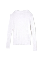 ジュエルフラワーニット/ホワイト(030)