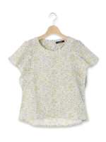 ペイズリーローンブラウス/イエロー(132)