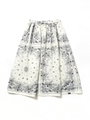 BANDANA LONG SKIRT/ネイビー