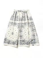 BANDANA LONG SKIRT/ネイビー
