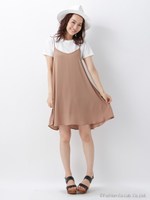 JZフレアーOPTシャツ/SET/カーキ