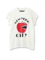 RITA JEANS TOKYO アップルプリントカットソー/ホワイト(001)