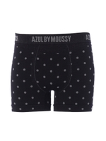 【AZUL by moussy】ボクサーショーツドット柄/柄NVY