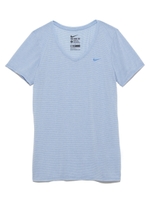 【NIKE】AS NIKE LEGEND VNECK VNR SS TE/BLU