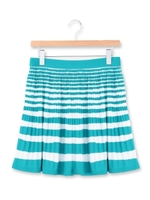 アートグラデボーダースカート/ネイビー(193)