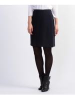 ウエスト切り替えタイトスカート/ブルー系(094)