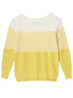 グラデーションニット/レモンイエロー(331)