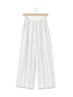 タックワイドパンツ/オフホワイト(103)