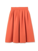 ライトグログランフレアスカート/レッド系(062)