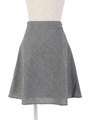 【F i.n.t】バックレースアップセミフレアースカート/MIX