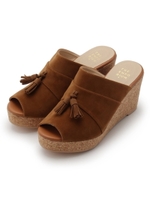 タッセルサボサンダル/ダークグリーン(023)