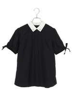 衿ビジュープルオーバー/オフホワイト