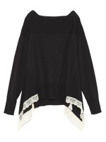 [Balcony and Bed]レース使いプルオーバー/IVR