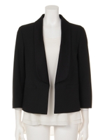 【Sov.】CARREMAN社ジャケット*インナーブラウス/チャコール