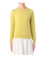 クルーネックハイゲージニット/グリーン(022)