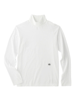 コットン丸胴タートルネック/ホワイト(003)