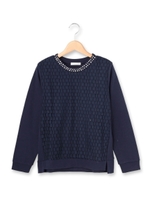 ◆フロントレースビジュープルオーバー/オフホワイト(003)