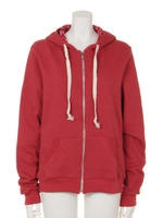 [LA FINE]コットンバンダナ柄パーカ/RED MID