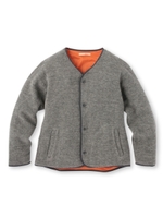 ブークレウールカーディガン/ブルー系(094)