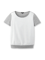 スクエアレースプルオーバー/ライトグレー(911)