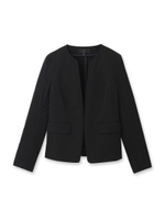 [L]ピケノーカラージャケット/オフホワイト(003)