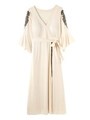 ＰＪ／カシュクールレーシィパデットドレス/クリーム