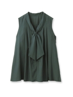 Aラインローンブラウス/ホワイト(001)