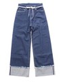 DAMON WIDE DENIM PANTS/インディゴ