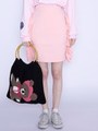 frill frill skirt/PINK