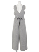 【ANAP】ニットオールインワン/L.GRY