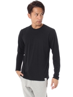 【AZUL by moussy】TC天竺長袖クルーネックT/T.GRY