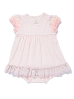 グラデーションチュールbabyロンパース/PNK