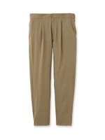 [L]リネンテーパードパンツ/カーキ(027)